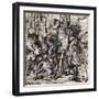 Diomède dévoré par ses chevaux-Gustave Moreau-Framed Giclee Print