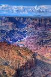 Moon above Texas Canyon-diomedes66-Mounted Photographic Print