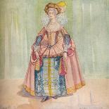 'A Woman of the Time of James I', 1907-Dion Clayton Calthrop-Giclee Print