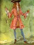 Man 's costume in reign of William and Mary (1689-1702)-Dion Clayton Calthrop-Giclee Print