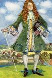 Man 's costume in reign of the Charles II (1660-1685)-Dion Clayton Calthrop-Giclee Print