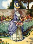 Woman 's costume in reign of Edward III-Dion Clayton Calthrop-Giclee Print