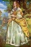 Woman 's costume in reign of Henry VIII (1509-1547)-Dion Clayton Calthrop-Giclee Print