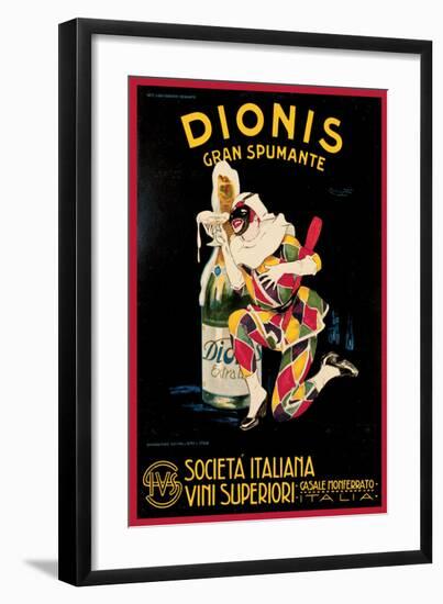 Dionis Gran Spumante-null-Framed Art Print