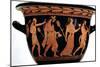 Dionysiac Procession, Detail of an Attic Red-Figure Bell-Krater, 5th Century BC-null-Mounted Giclee Print