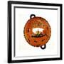 Dionysius in a Sailing Boat Surrounded by Dolphins, Ancient Greek Dish (Krate), 530 Bc-null-Framed Giclee Print