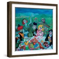 Dionysos in Eger, 2000-Tamas Galambos-Framed Giclee Print