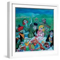 Dionysos in Eger, 2000-Tamas Galambos-Framed Giclee Print