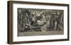 Dionysus and Putti-Paolo Farinati-Framed Art Print