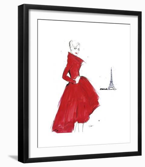 Dior and Paris-Jessica Durrant-Framed Giclee Print