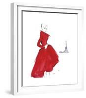 Dior and Paris-Jessica Durrant-Framed Giclee Print