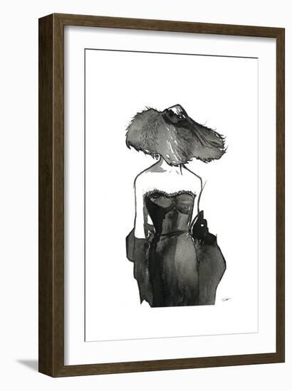 Dior Dame-Jessica Durrant-Framed Art Print