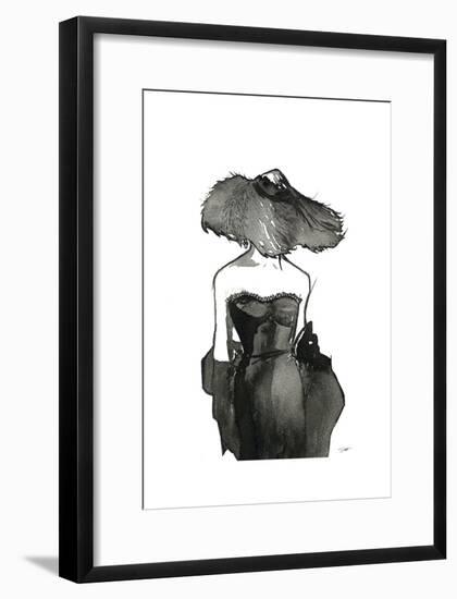 Dior Dame-Jessica Durrant-Framed Art Print