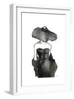 Dior Dame-Jessica Durrant-Framed Art Print