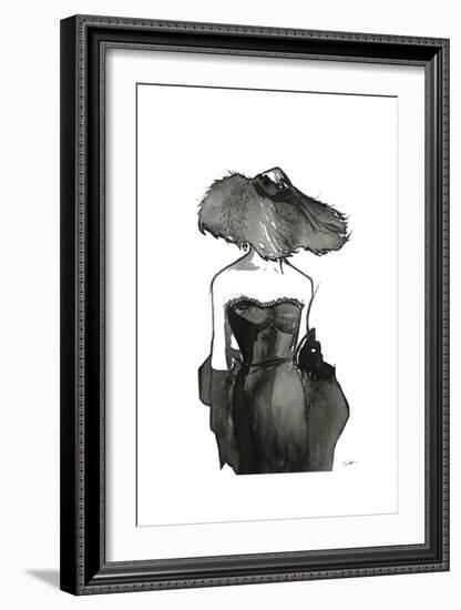 Dior Dame-Jessica Durrant-Framed Art Print