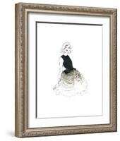 Dior does Ombre-Jessica Durrant-Framed Art Print