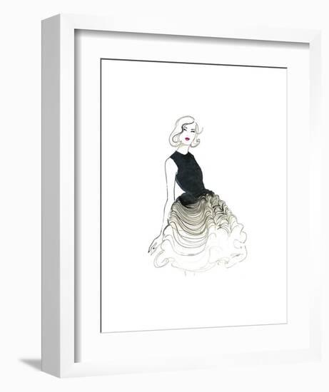 Dior does Ombre-Jessica Durrant-Framed Art Print