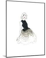 Dior does Ombre-Jessica Durrant-Mounted Art Print