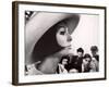 Dior Model Kouka Modeling in Paris Fashion Show-Paul Schutzer-Framed Photographic Print