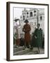 Dior Models in Soviet Union for Officially Sanctioned Fashion Show-null-Framed Photographic Print