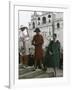 Dior Models in Soviet Union for Officially Sanctioned Fashion Show-null-Framed Photographic Print