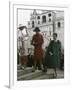 Dior Models in Soviet Union for Officially Sanctioned Fashion Show-null-Framed Photographic Print