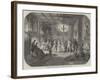Diorama of Our Native Land, the Sir Roger De Coverley Dance-null-Framed Giclee Print