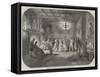 Diorama of Our Native Land, the Sir Roger De Coverley Dance-null-Framed Stretched Canvas