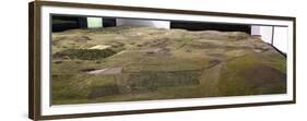 Diorama of the Battle of Waterloo Showing Troops Positioned as at 19.45 Hrs on 18th June, 1815…-Capt. William Siborne-Framed Premium Giclee Print