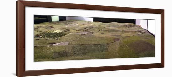 Diorama of the Battle of Waterloo Showing Troops Positioned as at 19.45 Hrs on 18th June, 1815…-Capt. William Siborne-Framed Premium Giclee Print