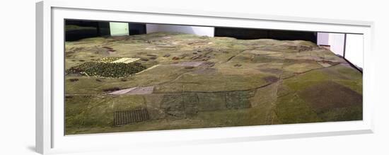 Diorama of the Battle of Waterloo Showing Troops Positioned as at 19.45 Hrs on 18th June, 1815…-Capt. William Siborne-Framed Premium Giclee Print