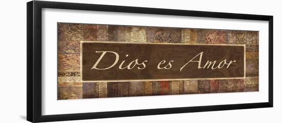 Dios es Amor-Maria Mendez-Framed Giclee Print