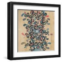 Dip Dots-Rex Ray-Framed Art Print