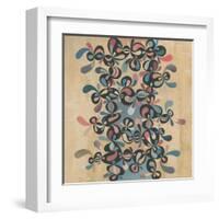 Dip Dots-Rex Ray-Framed Art Print