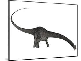 Diplodocus Dinosaur with Head Down-Stocktrek Images-Mounted Art Print