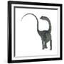 Diplodocus Dinosaur-Stocktrek Images-Framed Art Print