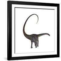 Diplodocus Dinosaur-Stocktrek Images-Framed Art Print