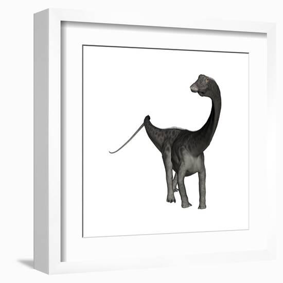 Diplodocus Dinosaur-Stocktrek Images-Framed Art Print