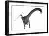 Diplodocus Dinosaur-Stocktrek Images-Framed Art Print