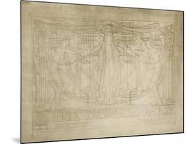 Diploma of Honour Designed for the Glasgow School of Art Club, 1894-5-Charles Rennie Mackintosh-Mounted Giclee Print