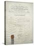 Diploma of Robert S. Ellis Jr., 1861-null-Stretched Canvas