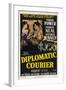 Diplomatic Courier, Patricia Neal, Tyrone Power, 1952-null-Framed Art Print