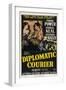 Diplomatic Courier, Patricia Neal, Tyrone Power, 1952-null-Framed Art Print