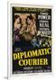 Diplomatic Courier, Patricia Neal, Tyrone Power, 1952-null-Framed Art Print