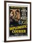 Diplomatic Courier, Patricia Neal, Tyrone Power, 1952-null-Framed Art Print