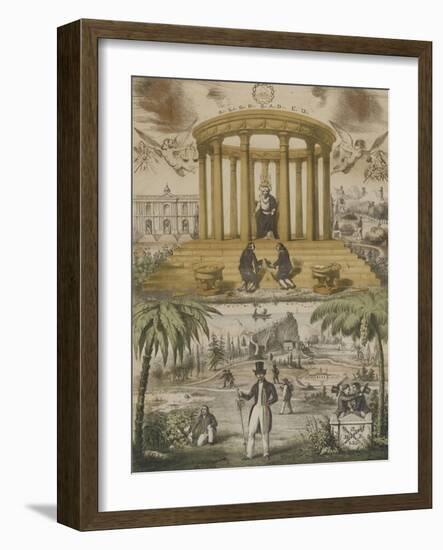 Diplôme de compagnon boulanger du devoir-null-Framed Giclee Print