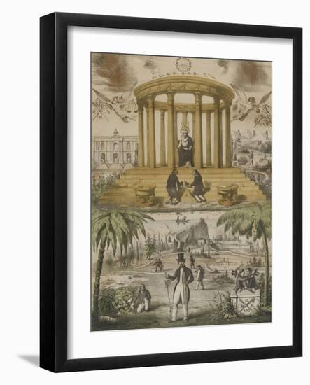 Diplôme de compagnon boulanger du devoir-null-Framed Giclee Print