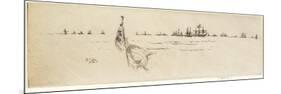 Dipping the Flag, 1887-James Abbott McNeill Whistler-Mounted Giclee Print