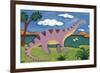 Dippy the Diplodocus-Sophie Harding-Framed Premium Giclee Print