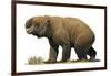 Diprotodon Optatum, the Largest known Marsupial-null-Framed Art Print